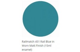 Faded Rail Blue 15ml Enamel 451